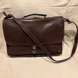 Coach Mahogany Brown Vintage Metropolitan Briefcase